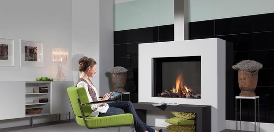 MODORE gas fireplace